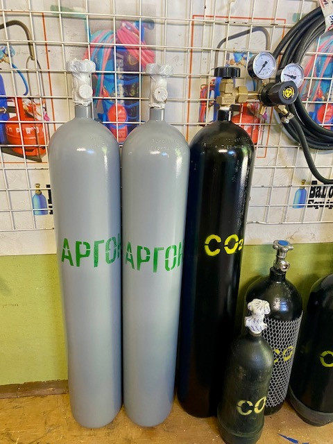 Балон 10л під Вуглекислоту, Кисень, Азот, Аргон, Мікс Київ - photo 5